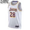 Dres Los Angeles Lakers Rui Hachimura 28 Nike 2022-23 Association Edition Bijela Swingman - Dječji
